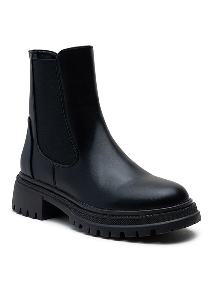 Foreverfolie Botki w kolorze czarnym rozmiar: 40