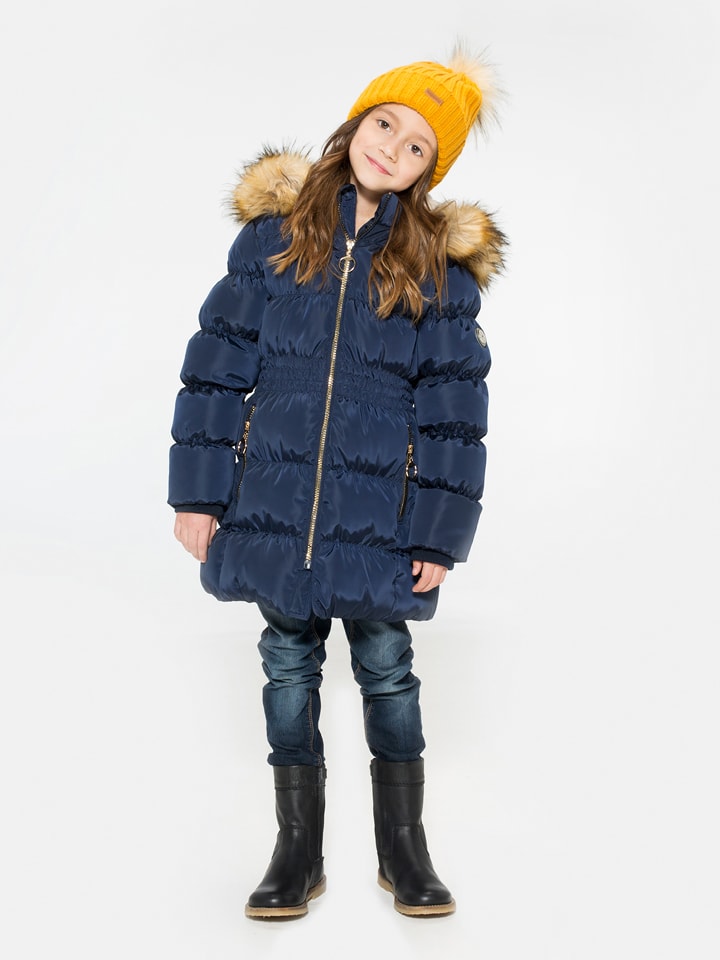 HULABALU Parka zimowa "Ylva" w kolorze granatowym rozmiar: 146/152