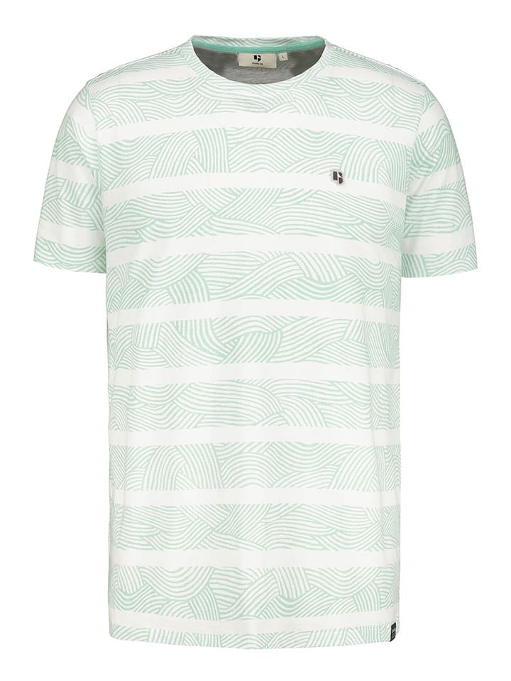 Koszulka w kolorze jasnozielono-białym