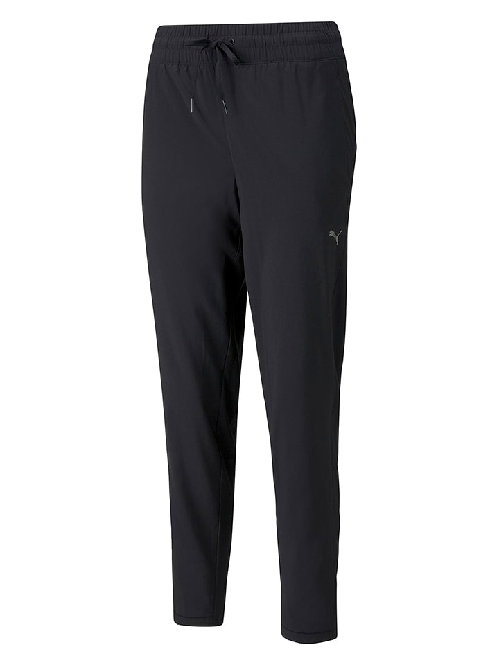 Puma Spodnie sportowe "Studio Tapered" w kolorze czarnym rozmiar: XL