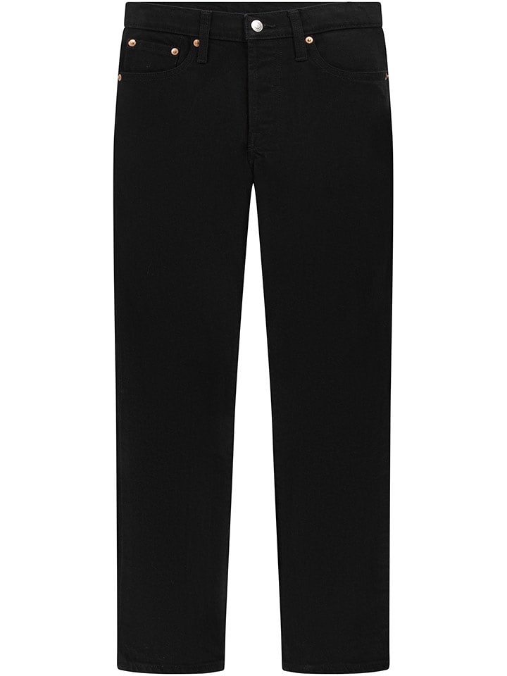 Levi's Kids Dżinsy "501" - Regular fit - w kolorze czarnym rozmiar: 140