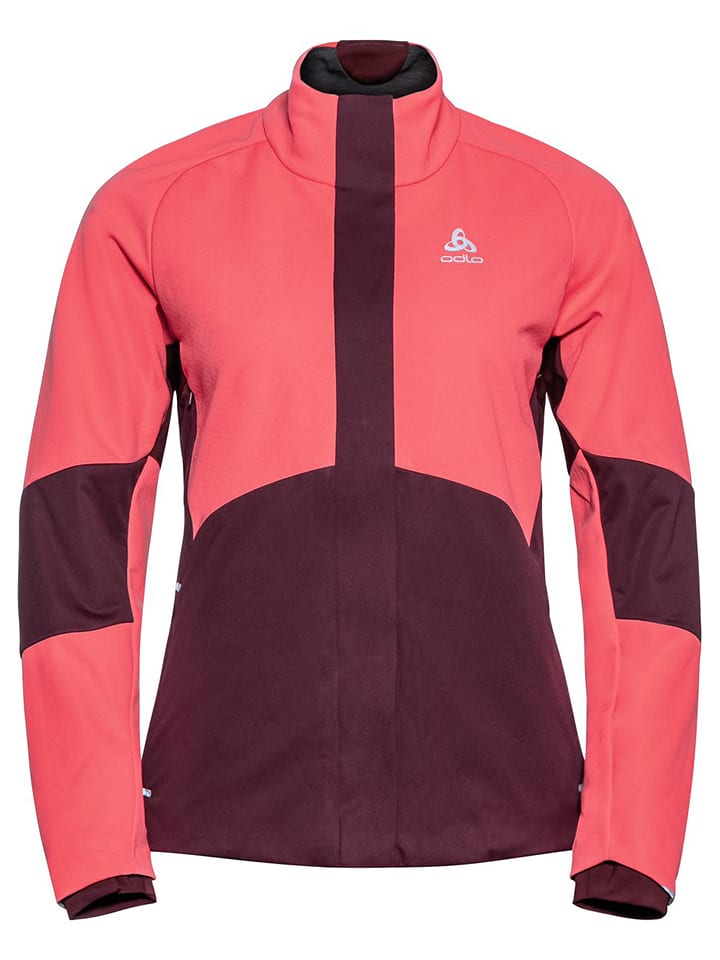 Kurtka "Silsand" w kolorze koralowym do biegania