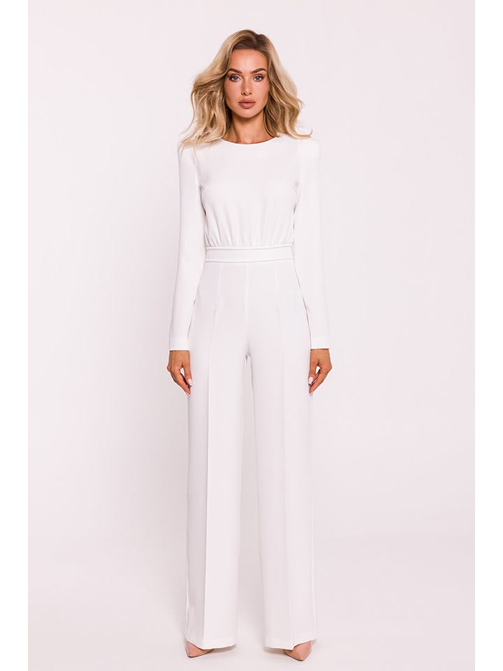 made of emotion Kombinezon w kolorze białym rozmiar: XL