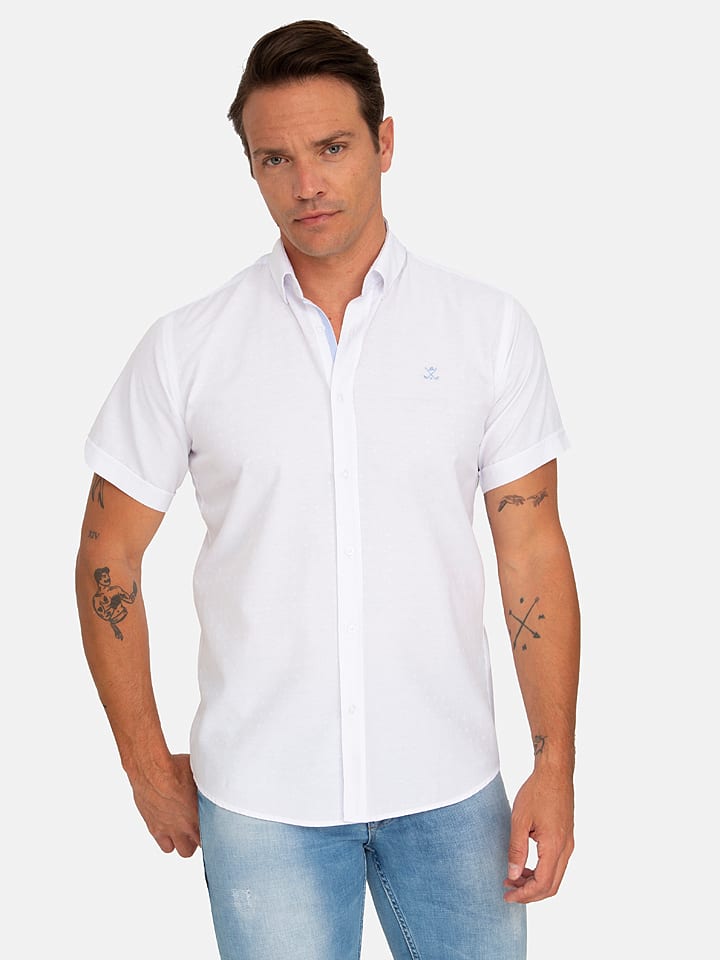 SIR RAYMOND TAILOR Koszula "Savana" - Regular fit - w kolorze białym rozmiar: XL