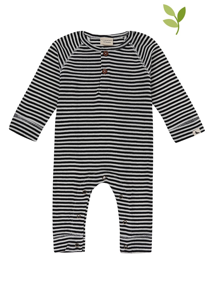 Turtledove London Rampers w kolorze czarno-białym rozmiar: 62/68