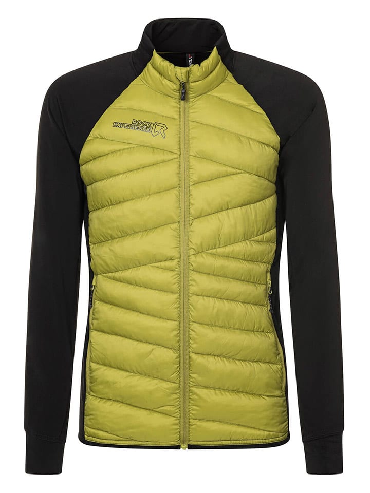 ROCK EXPERIENCE Kurtka hybrydowa "Lancelot" w kolorze żółto-czarnym rozmiar: XL