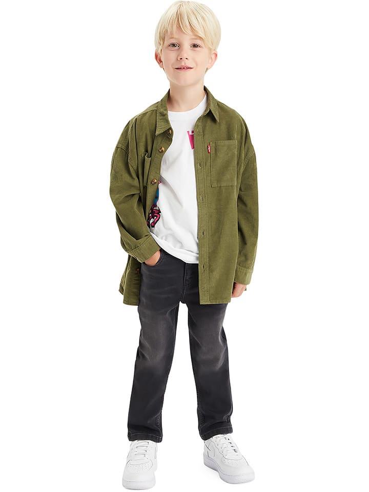 Levi's Kids Dżinsy "511" - Regular fit - w kolorze antracytowym rozmiar: 140