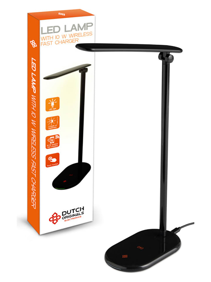 Lifa Living Lampka stołowa LED "Ursino" w kolorze czarnym - wys. 34,5 cm rozmiar: onesize