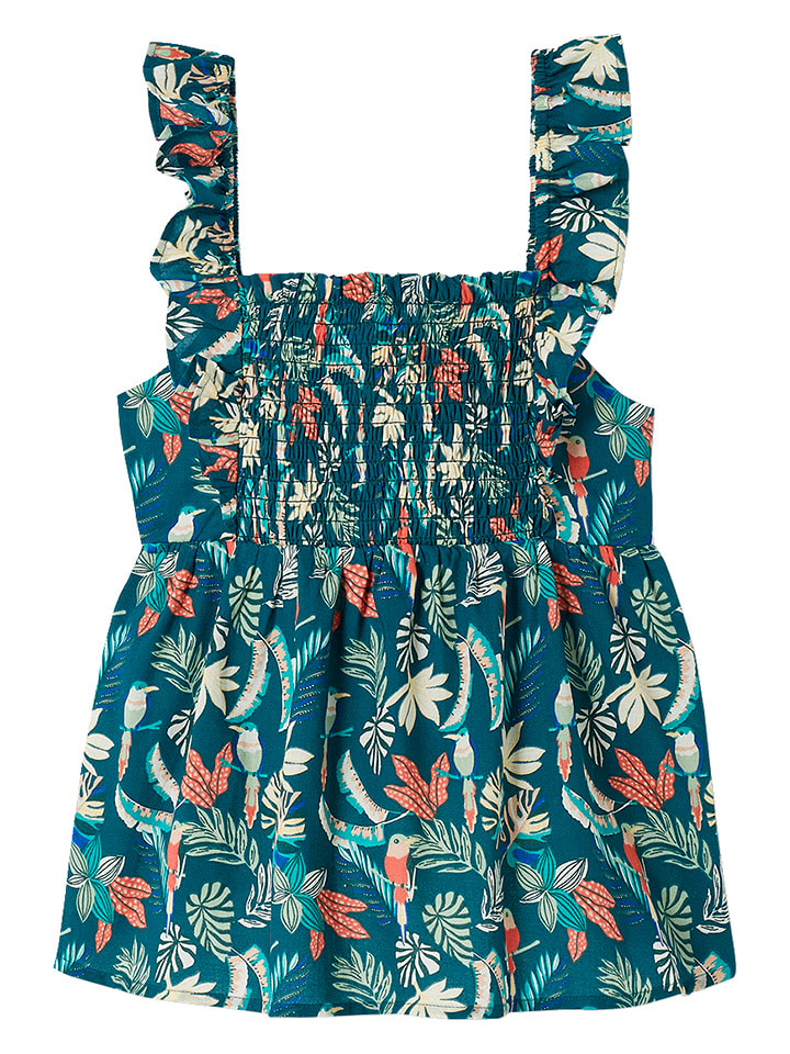 vertbaudet Top w kolorze morskim rozmiar: 152