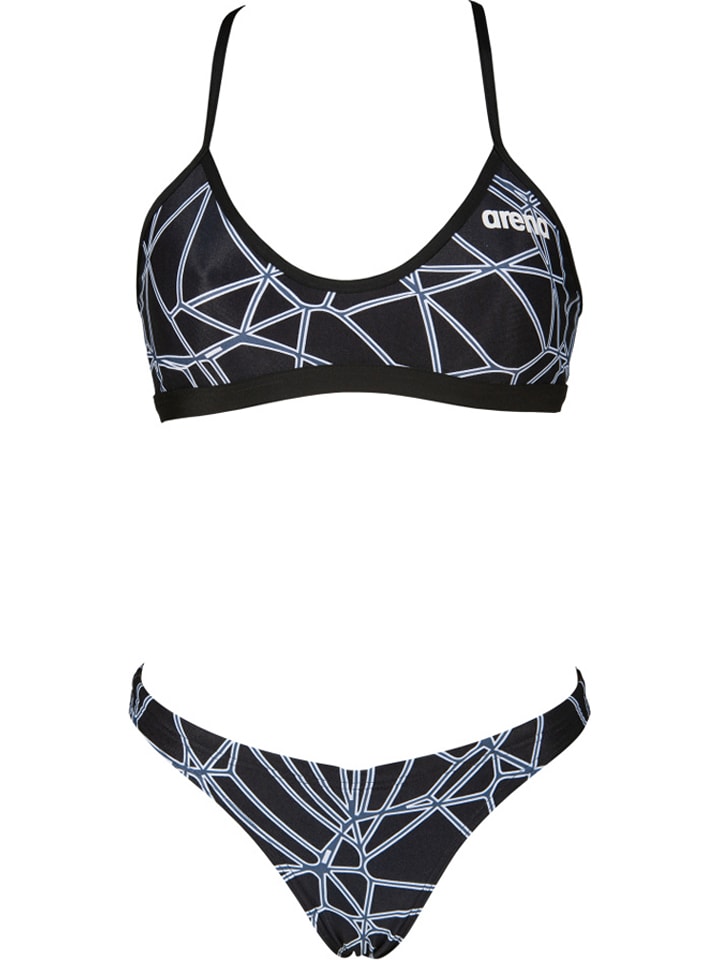 Bikini "Carbonics" w kolorze czarnym