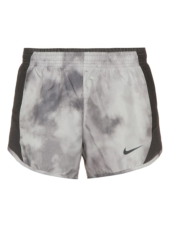 Szorty w kolorze czarno-białym do biegania