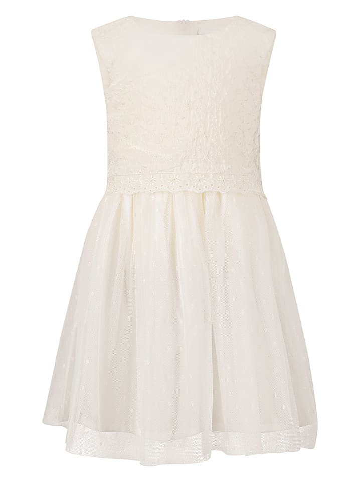 happy girls by Eisend Sukienka w kolorze kremowym rozmiar: 122