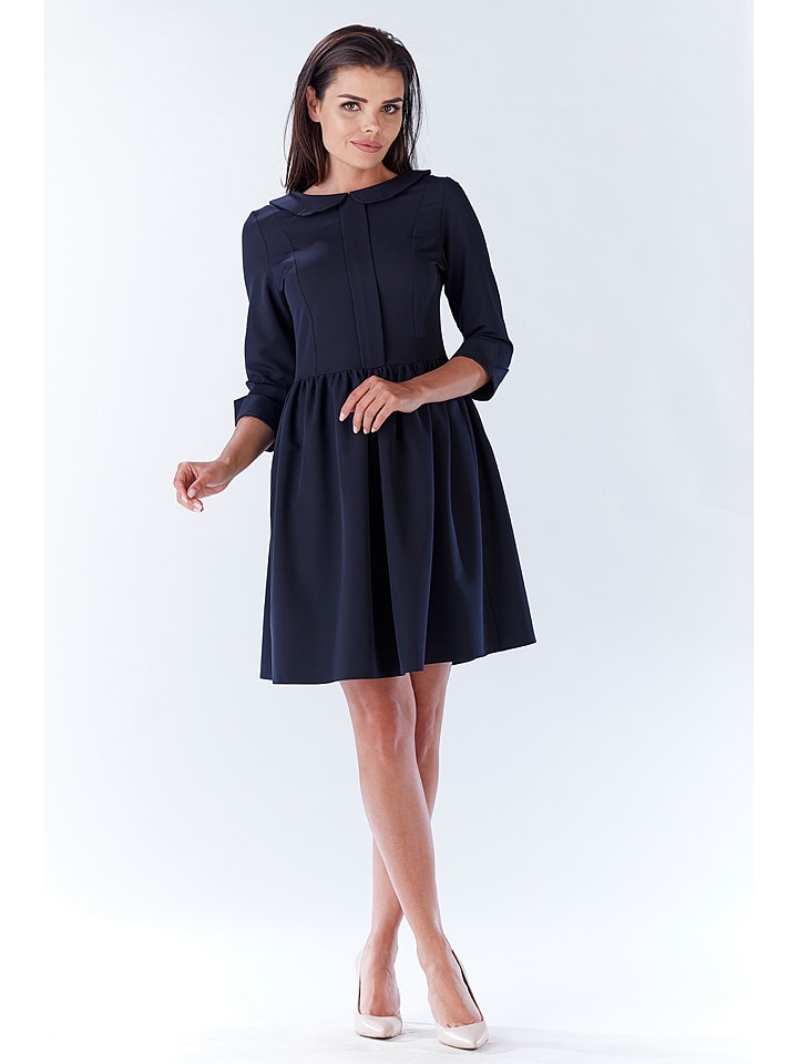 Awama Sukienka w kolorze granatowym rozmiar: S