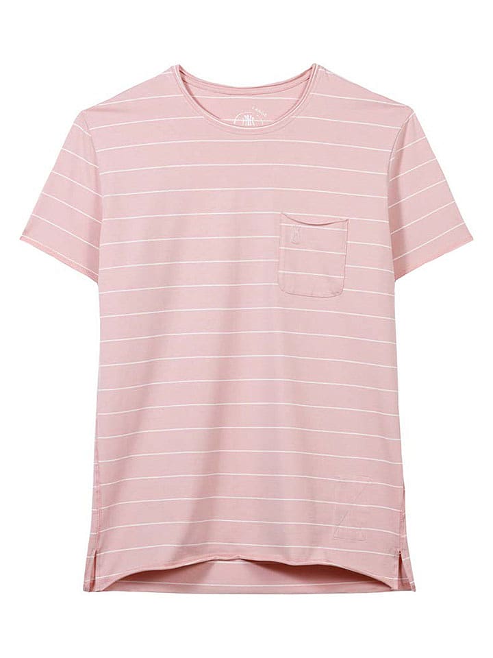 Herrlicher Koszulka "Ronny" w kolorze jasnoróżowym rozmiar: XL