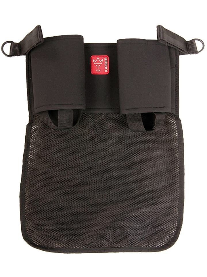 Kaiser Naturfellprodukte Organizer "Toogoo" w kolorze czarnym do wózka dziecięcego - 32 x 40 cm rozmiar: onesize