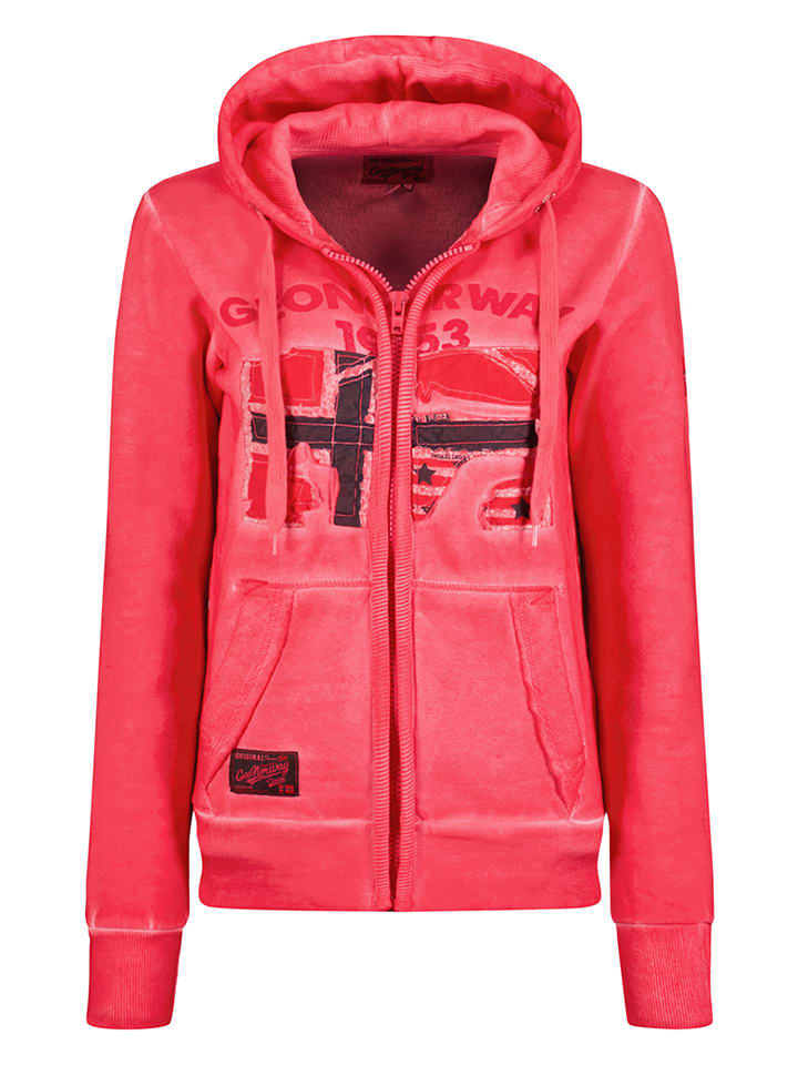 Geographical Norway Bluza w kolorze różowym rozmiar: S