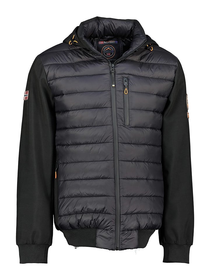 Geographical Norway Kurtka przejściowa "Boswell" w kolorze czarnym rozmiar: XL