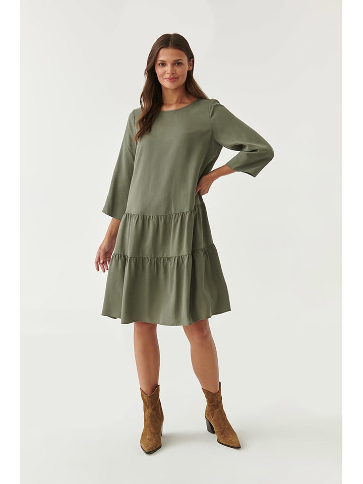 TATUUM Sukienka w kolorze khaki rozmiar: 42