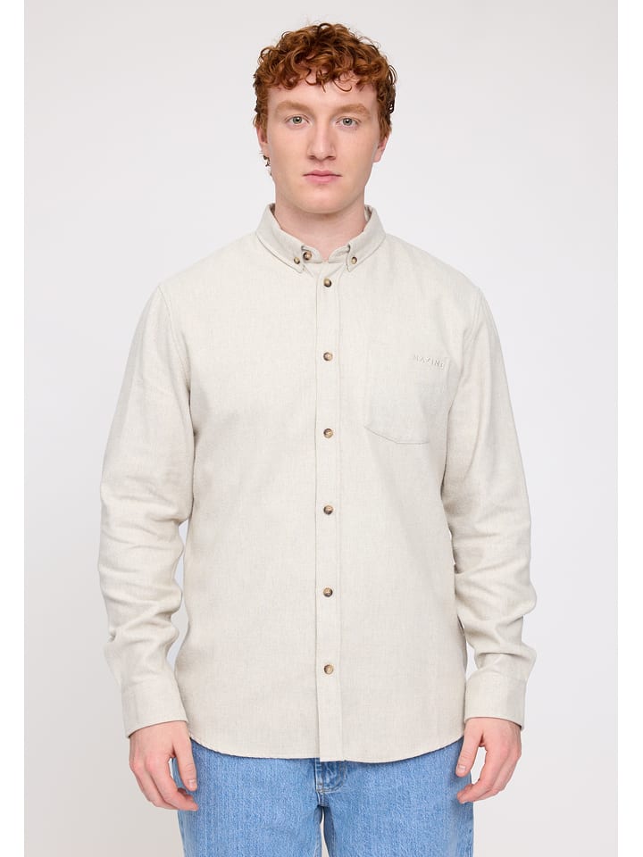 MAZINE Koszula w kolorze beżowym rozmiar: XL