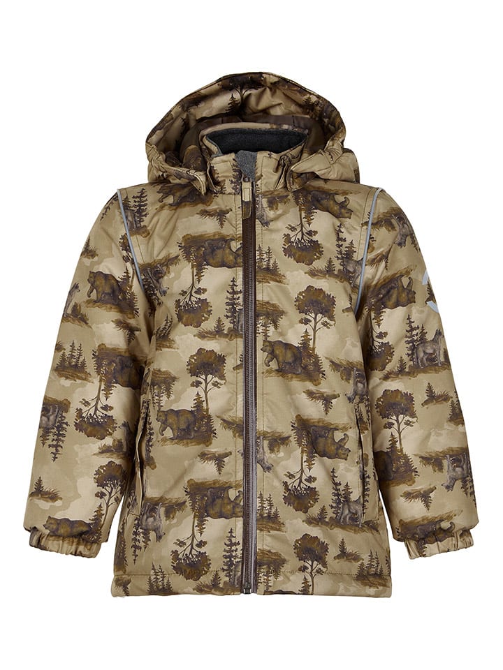 mikk-line Kurtka zimowa w kolorze jasnobrązowym rozmiar: 98