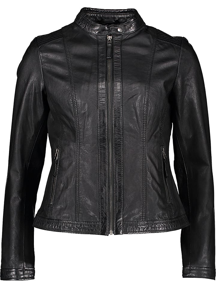 KRISS Skórzana kurtka w kolorze czarnym rozmiar: 40