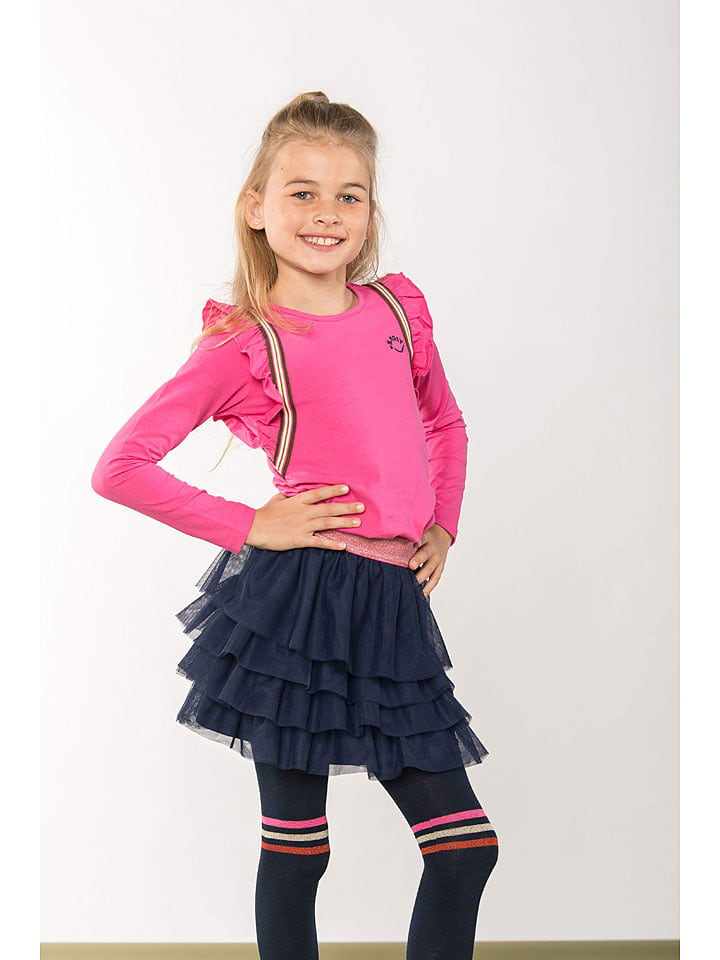 B.Nosy Spódnica "Rose" w kolorze granatowym rozmiar: 104