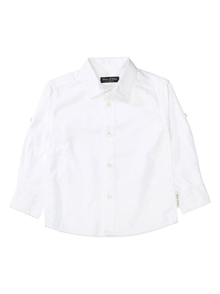 Marc O'Polo Junior Koszula w kolorze białym rozmiar: 116/122