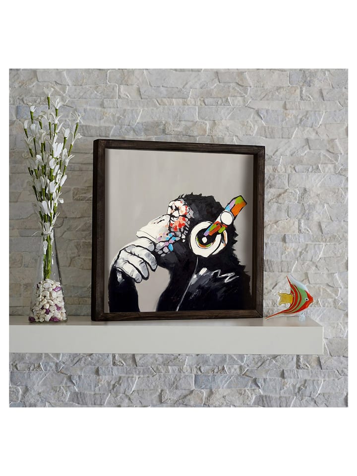 ABERTO DESIGN Druk artystyczny w ramce - 33 x 33 cm rozmiar: onesize