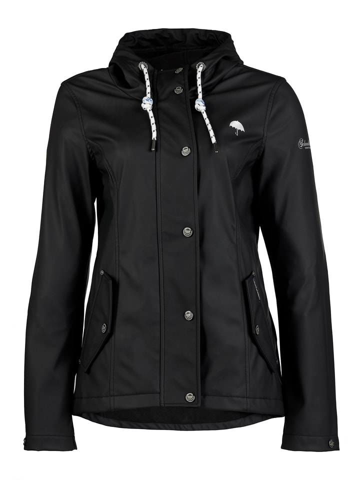 Kurtka przejściowa w kolorze czarnym