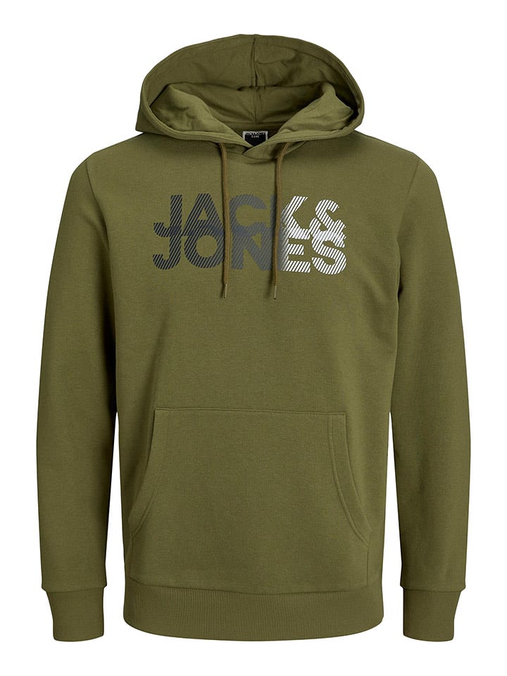 Jack & Jones Bluza "Shady" w kolorze oliwkowym rozmiar: XXL