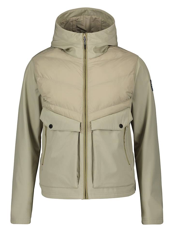 DOLOMITE Hybrydowa kurtka softshellowa "Karakorum" w kolorze beżowym rozmiar: L