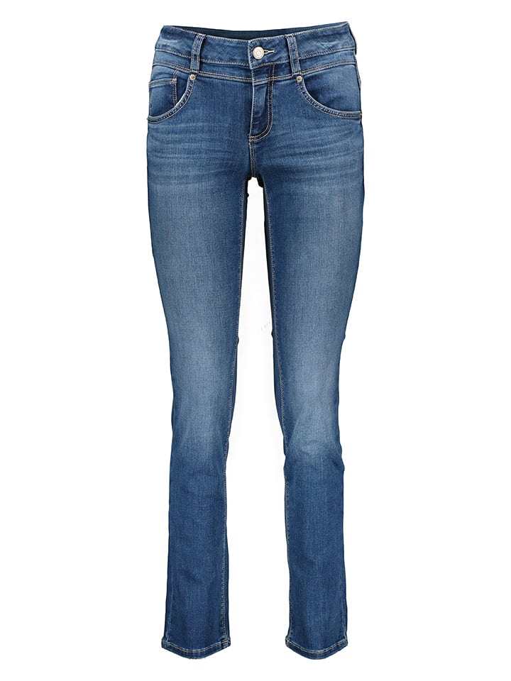 Dżinsy - Slim fit - w kolorze granatowym