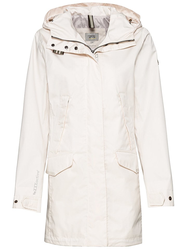 Camel Active Płaszcz przejściowy w kolorze kremowym rozmiar: 42