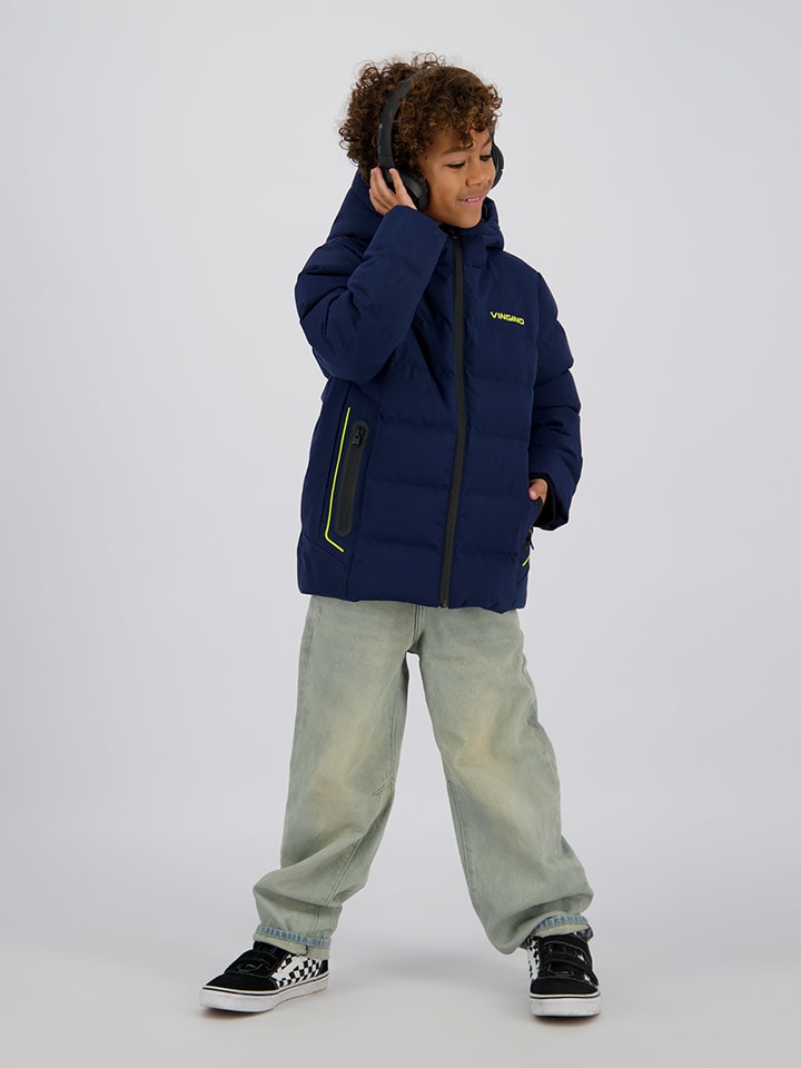 Vingino Kurtka zimowa "Take" w kolorze granatowym rozmiar: 164