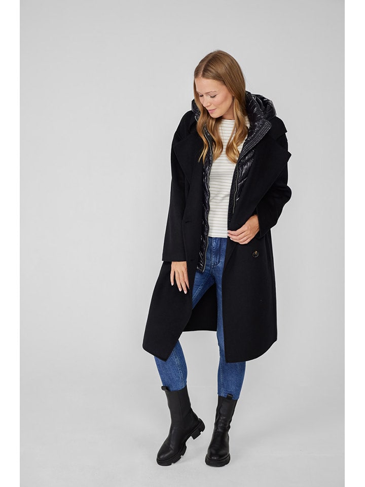 LIEBLINGSSTÜCK Płaszcz zimowy w kolorze czarnym rozmiar: 44