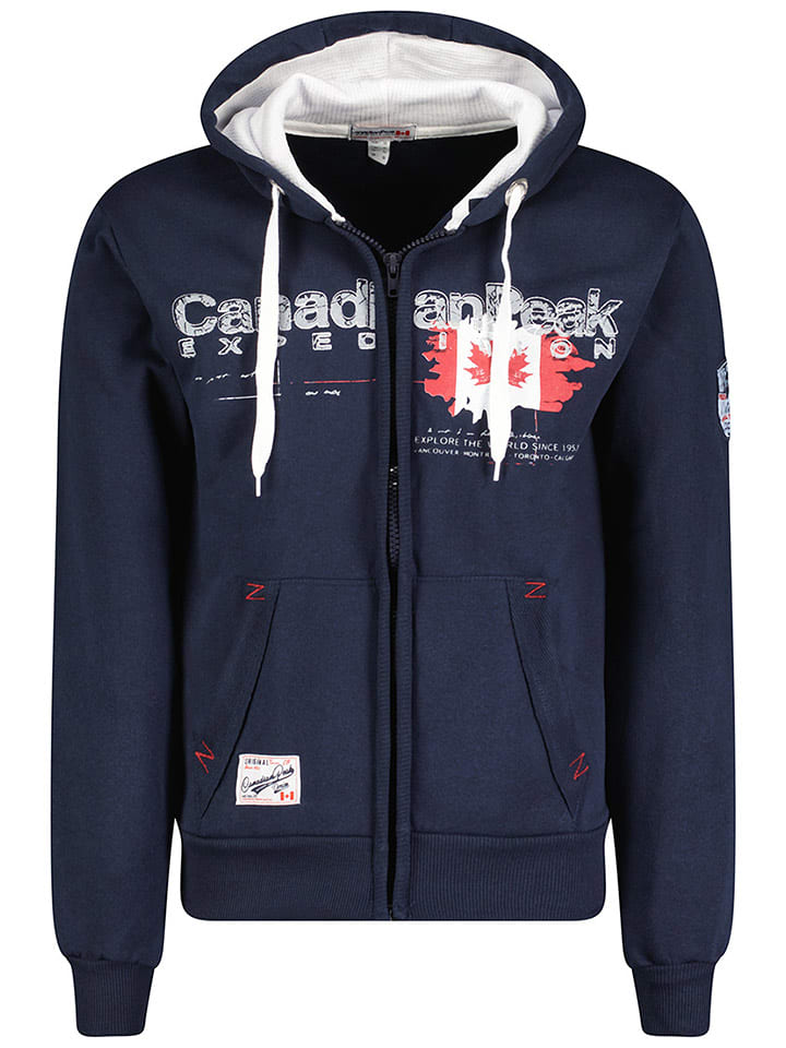 Canadian Peak Bluza "Gisladeak" w kolorze granatowym rozmiar: 3XL