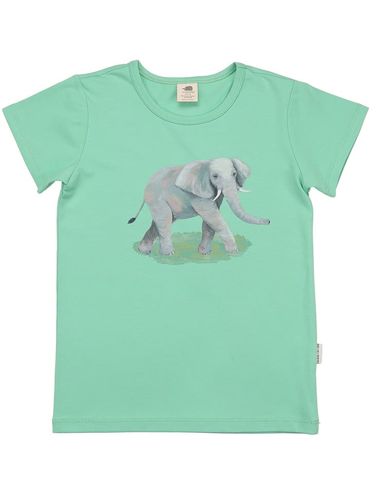 Walkiddy Koszulka w kolorze zielonym rozmiar: 152