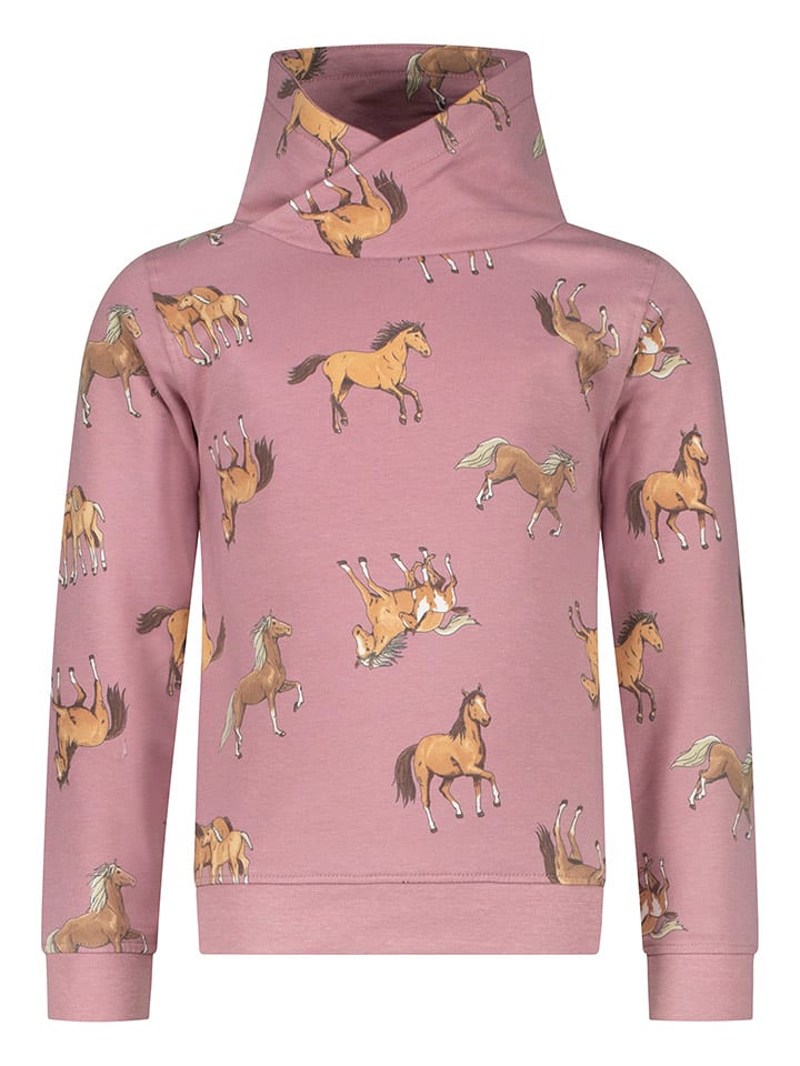 Salt and Pepper Bluza w kolorze szaroróżowym rozmiar: 116/122