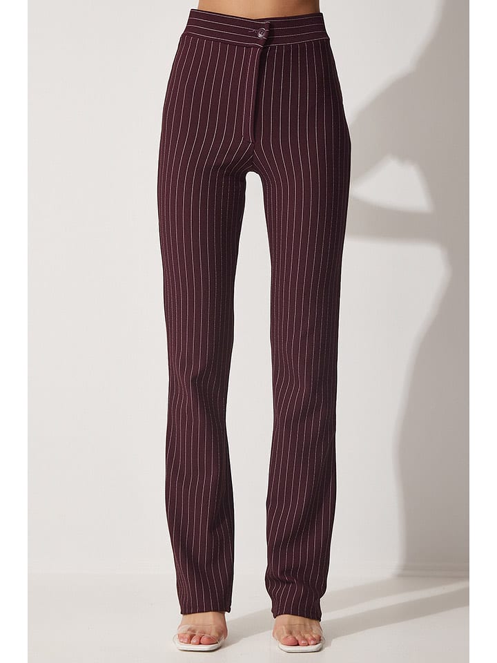 Hapiness Istanbul Spodnie w kolorze brązowym rozmiar: 38