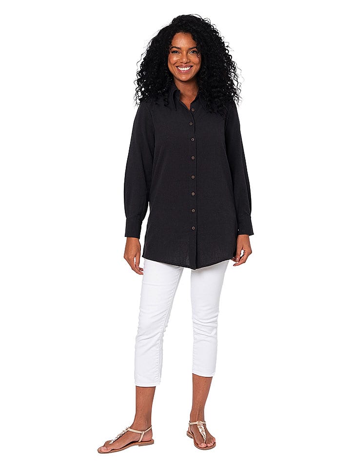 Aller Simplement Koszula w kolorze czarnym rozmiar: 42