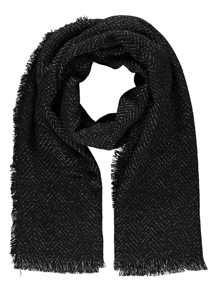 OVS Szal w kolorze czarnym - 188 x 74 cm rozmiar: onesize