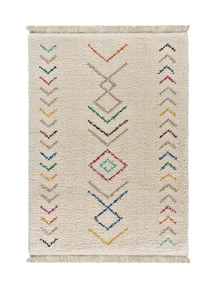 Moma Dywan w kolorze białym ze wzorem rozmiar: 160x230 cm