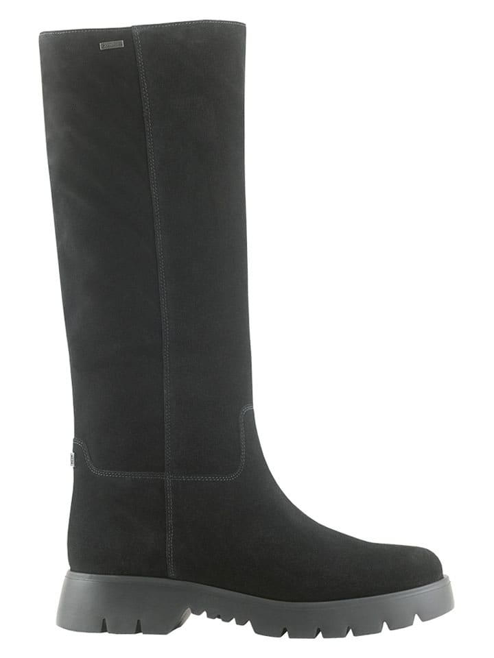 Högl Skórzane kozaki "Cassidy" w kolorze czarnym rozmiar: 34,5