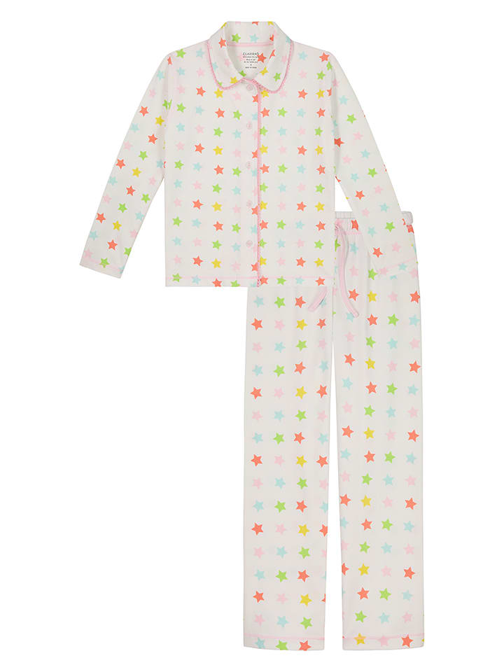 Claesens Piżama w kolorze białym rozmiar: 128