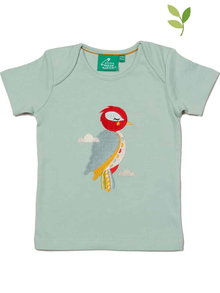 Little Green Radicals Koszulka w kolorze turkusowym rozmiar: 74