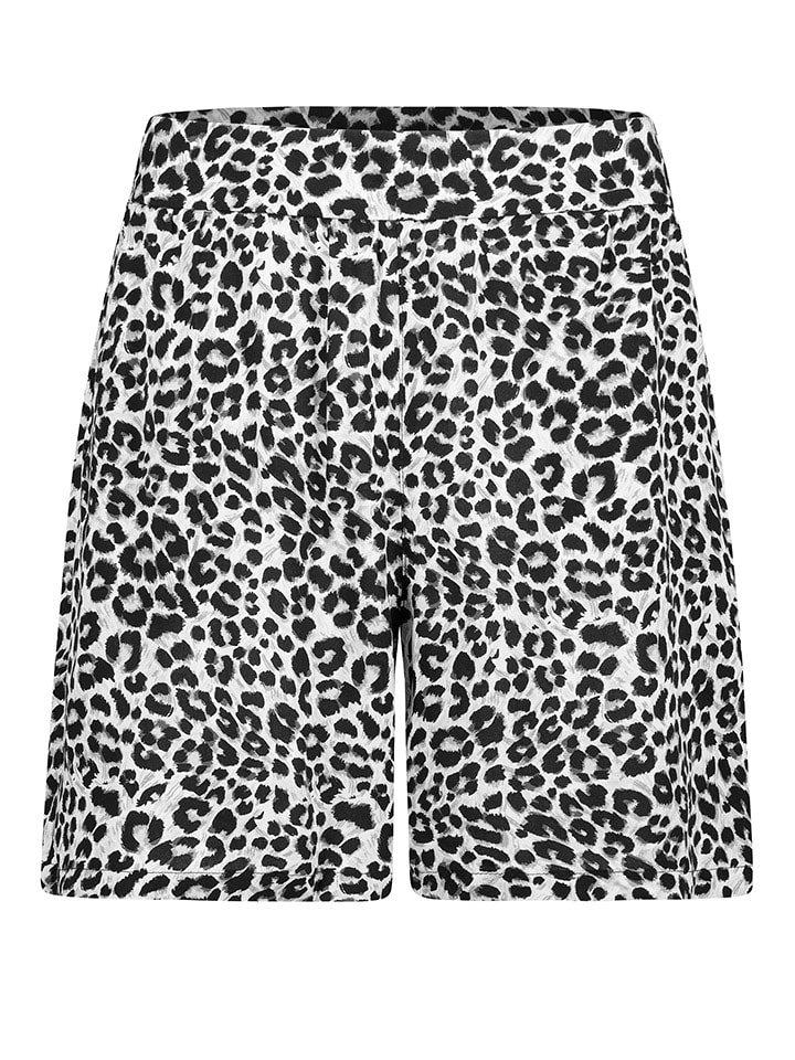 Sublevel Szorty w kolorze biało-czarno-szarym rozmiar: S