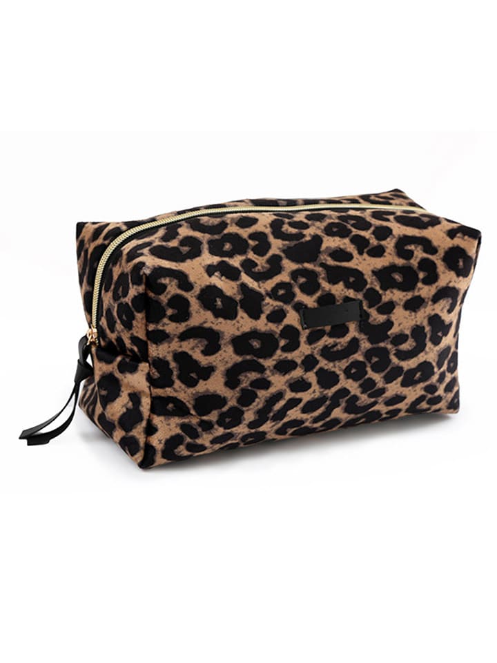 SiL Interiors Kosmetyczki (2 szt.) w kolorze brązowym - 25 x 15 x 10 cm rozmiar: onesize