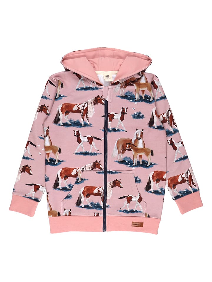 Walkiddy Bluza w kolorze jasnoróżowym rozmiar: 104