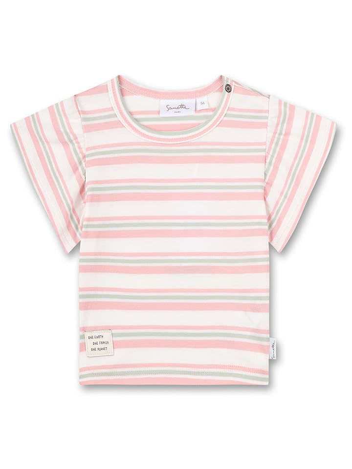 Sanetta Kidswear Koszulka w kolorze jasnoróżowym rozmiar: 122