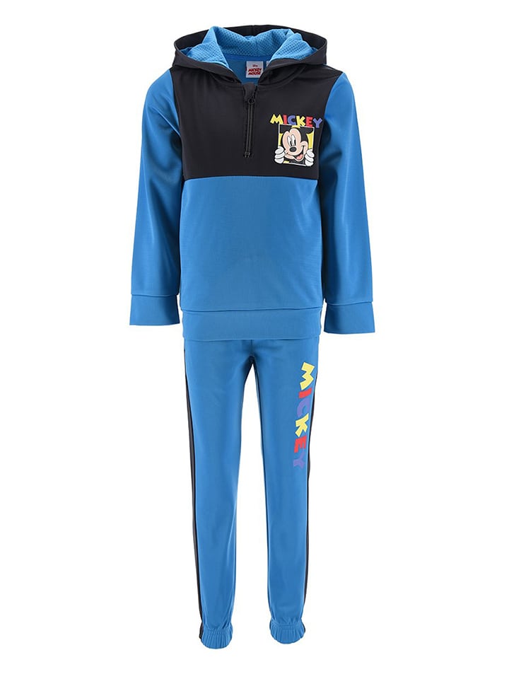 Disney Mickey Mouse 2-częściowy zestaw "Myszka Miki" w kolorze niebieskim rozmiar: 104